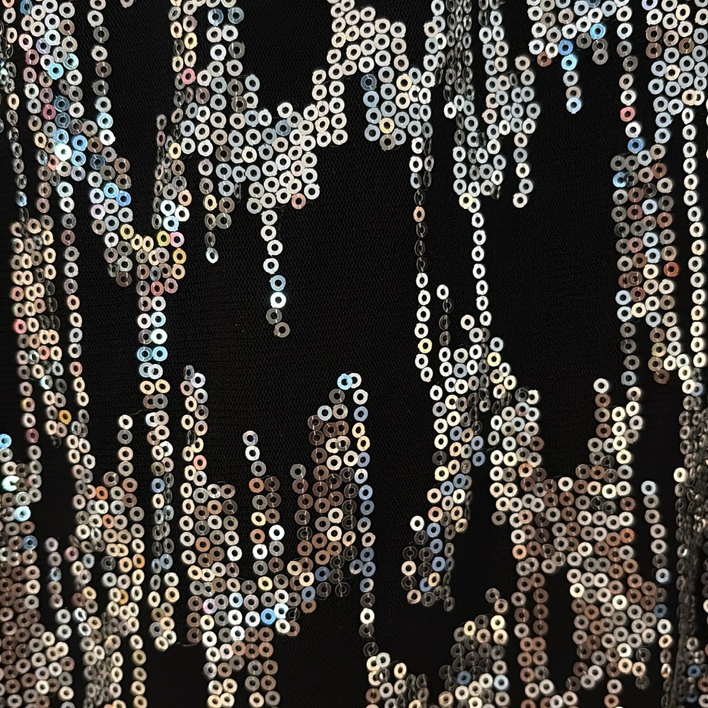 Calvin Klein sequin Mini Skirt L